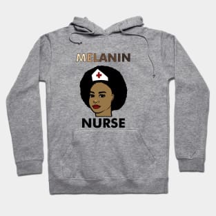 Afro Melanin Nurse, Black History African Hoodie